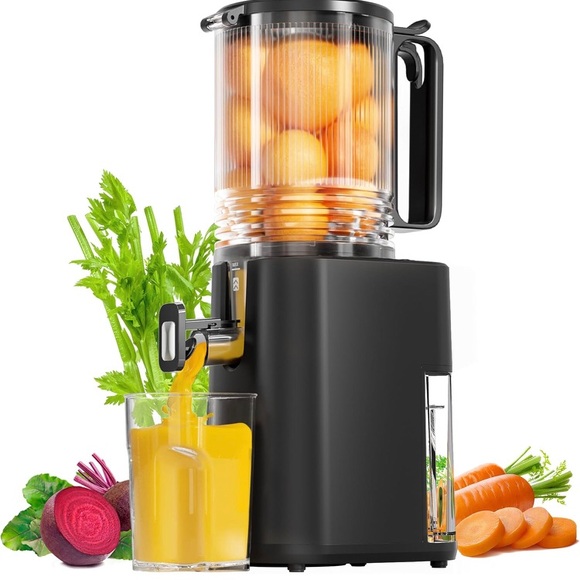Other - Cold Press Juicer, 5.5inch Wide Feed Chute Juicer Machine for Vegetables &Fruits